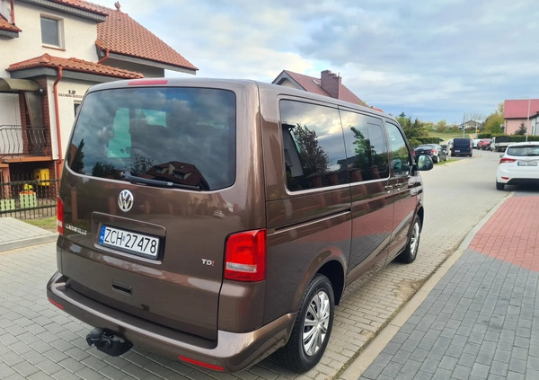 Volkswagen Caravelle cena 82900 przebieg: 230000, rok produkcji 2013 z Recz małe 137